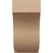 Ekena Millwork 11"W x 11"D x 22"H Wide Van Buren Rough Cedar Woodgrain TimberThane Corbel, Primed Tan CORUR11X11X22VANRCPR - alternate 2
